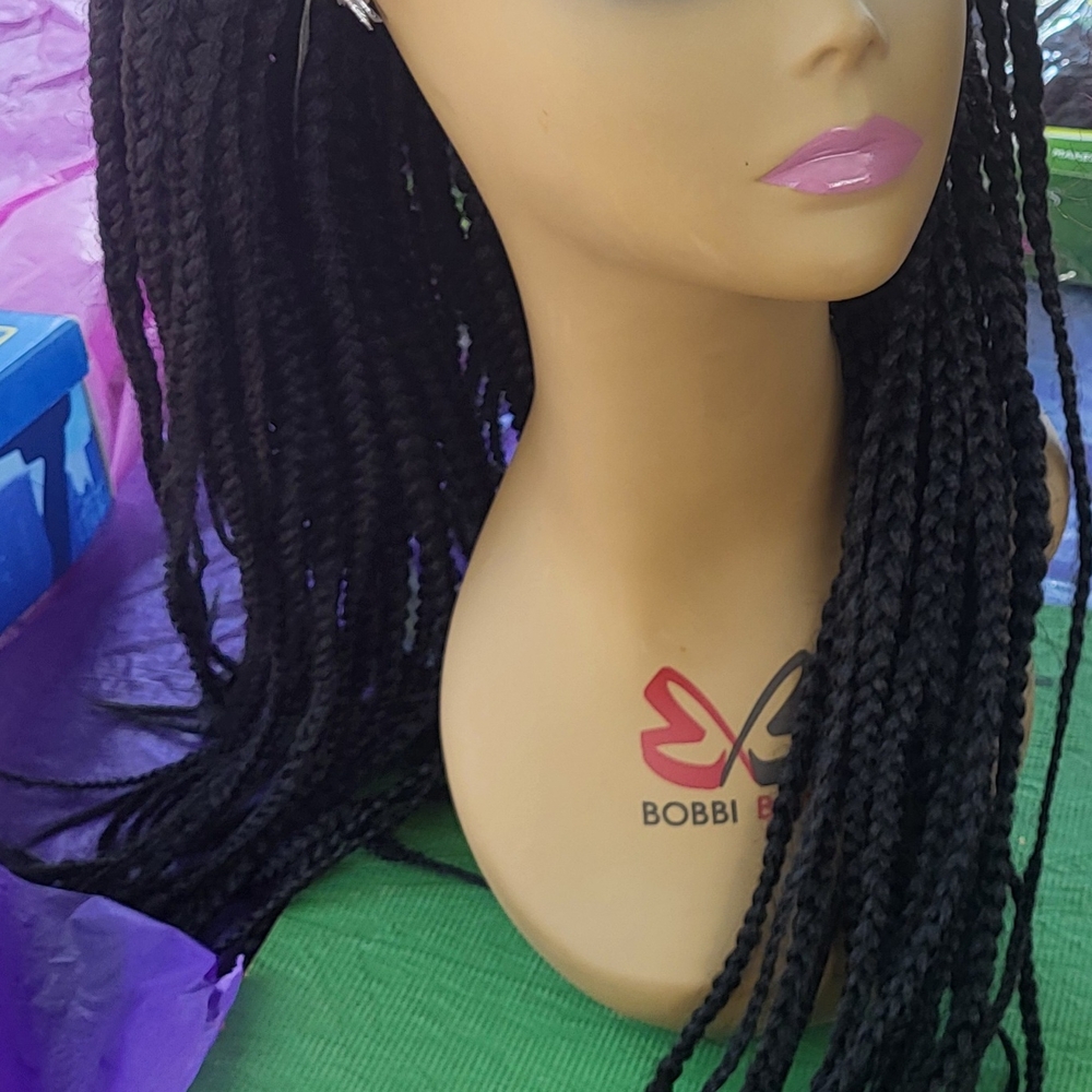 Black Braided Wig